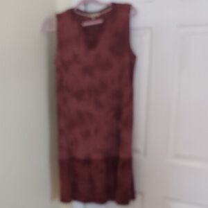 Womens Sleevless Mid Length Dress Med By Democracy